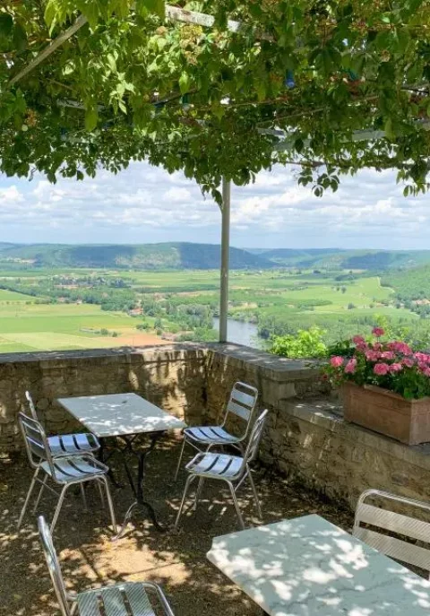 Terrasse dans la région